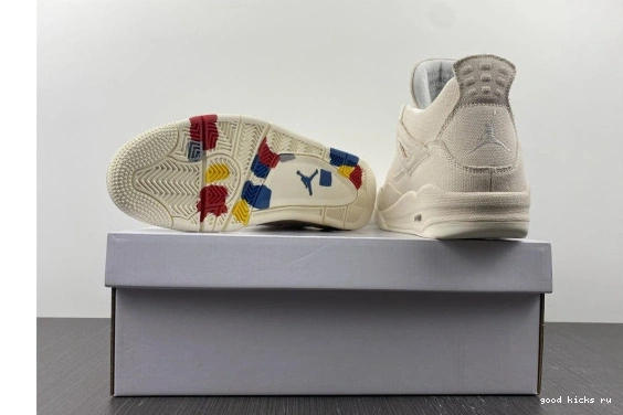 (W) Jordan DQ4909-100 DQ4909-100 Canvas 4 Retro Blank 0509